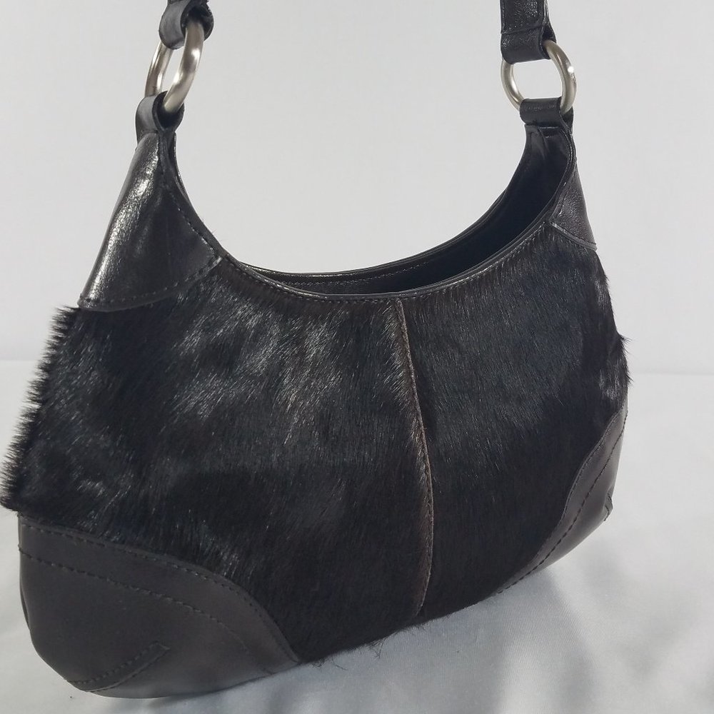 Amanda Smith Cowhide Leather Mini Purse
